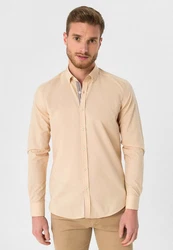 Moxx Paris Blusenshirt Shirt Orange/Beige/Gelb