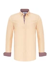 Moxx Paris Blusenshirt Shirt Orange/Beige/Gelb