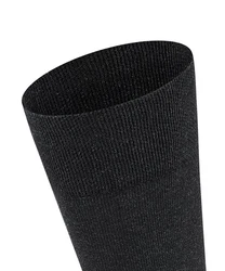 FALKE Funktionssocken Sensitive London Schwarz/Dunkelgrau/Grau