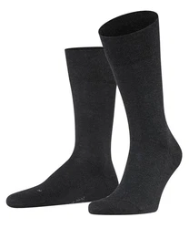 FALKE Funktionssocken Sensitive London Schwarz/Dunkelgrau/Grau