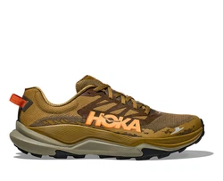 Hoka One One TORRENT Trailrunningschuh Braun/Gelb/Hellblau/Dunkelgrün/Khaki/Gold
