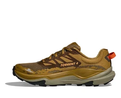 Hoka One One TORRENT Trailrunningschuh Braun/Gelb/Hellblau/Dunkelgrün/Khaki/Gold