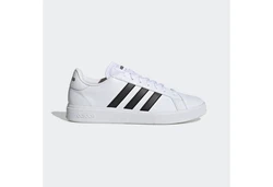 adidas Herren Grand Court Sneakers Ftwr White/Core Black/Ftwr White