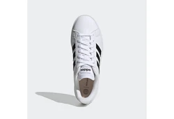 adidas Herren Grand Court Sneakers Ftwr White/Core Black/Ftwr White