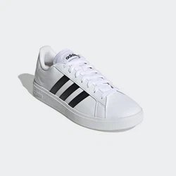 adidas Herren Grand Court Sneakers Ftwr White/Core Black/Ftwr White