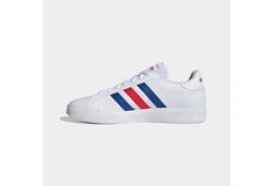 adidas Herren Grand Court Sneakers Weiß/Hellgrau/Blau