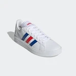 adidas Herren Grand Court Sneakers Weiß/Hellgrau/Blau