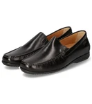 Sioux Gion Slipper Schwarz/Braun/Dunkelbraun