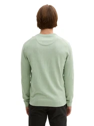 TOM TAILOR Pullover Hellgrün/Grün