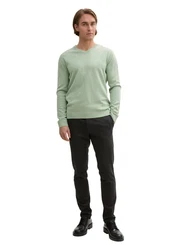 TOM TAILOR Pullover Hellgrün/Grün