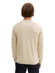 TOM TAILOR Pullover Khaki/Gelb/Beige