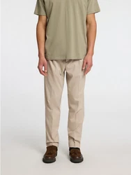 SELECTED HOMME Chinohose SLH190-REG TAPERED LEROY PLEAT PANT Khaki/Beige/Braun
