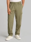 Calvin Klein Jeans Cargohose Regular Straight Cargo mit Logoprägung 