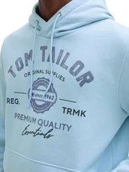 TOM TAILOR Sweatshirt marine/saphir/hellblau