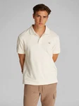 Calvin Klein Jeans Poloshirt Khaki/Beige/Creme/Weiß