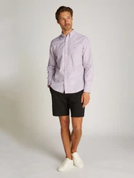 TOMMY HILFIGER Hemd Lila/Fliederfarben/Dunkelblau/Bordeaux