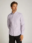TOMMY HILFIGER Hemd Lila/Fliederfarben/Dunkelblau/Bordeaux