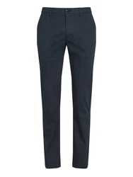 Tommy Hilfiger Chinohose DENTON 5PKT PRINTED STRUCTURE blau