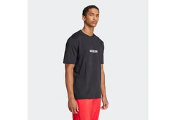 ADIDAS ORIGINALS Funktionsshirt 'Essentials Linear' Schwarz/Grau/Dunkelgrau