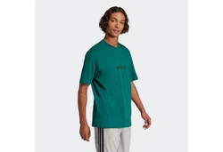 ADIDAS ORIGINALS Funktionsshirt 'Essentials Linear' Grün/Dunkelgrün