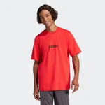 ADIDAS ORIGINALS Funktionsshirt 'Essentials Linear' knallrot/schwarz