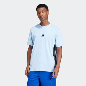 ADIDAS SPORTSWEAR Funktionsshirt 3S SJ Hellblau/Blau