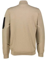 BOSS Strickjacke ZHINO (1-tlg) Beige