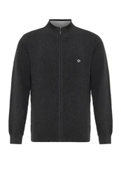 Jacey Quinn Cardigan Dunkelgrau/Grau