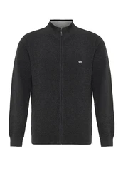 Jacey Quinn Cardigan Dunkelgrau/Grau