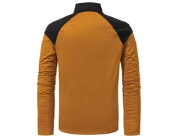 Schöffel Herren Langarmshirt Lenggries Braun/Orange/Gelb