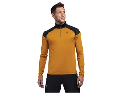 Schöffel Herren Langarmshirt Lenggries Braun/Orange/Gelb