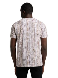 CARLO COLUCCI T-Shirt De Bellis Schwarz/Grau/Beige/Lila/Weiß