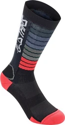 Alpinestars Funktionssocken Drop 22 Mischfarben/Grau/Rot/Schwarz/Grün