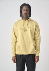 Cleptomanicx Sweatshirt Mowe Gelb/Beige/Khaki