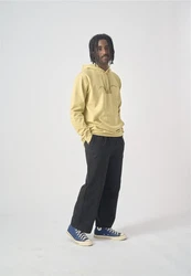 Cleptomanicx Sweatshirt Mowe Gelb/Beige/Khaki