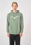 Cleptomanicx Sweatshirt Mowe Grün/Dunkelgrün/Hellgrün