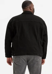 Levi's Jeansjacke BIG TRUCKER Schwarz/Rot