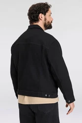 Levi's Jeansjacke BIG TRUCKER Schwarz/Rot