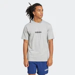 ADIDAS ORIGINALS Funktionsshirt 'Essentials Linear' Hellgrau/Grau ADIDAS ORIGINALS Funktionsshirt 'Essentials Linear' Hellgrau/Grau
