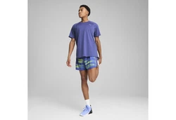 PUMA Laufshirt VELOCITY Herren Dunkelblau/Lila/Blau