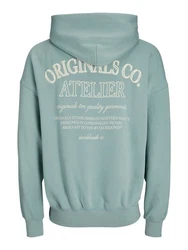 Jack & Jones Sweatshirt Santorini beige/grn