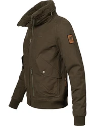 Navahoo Winterjacke Jim Khaki/Dunkelgrün