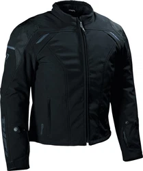 DIFI Motorradjacke Justin Aerotex Urban Schwarz/Grau