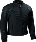 DIFI Motorradjacke Justin Aerotex Urban Schwarz/Grau