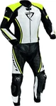 DIFI Motorradkombi Suzuka 2-Teiler Grün/Weiß/Neonfarben/Schwarz
