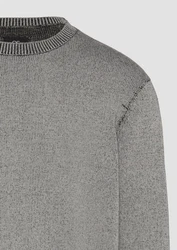 QS Strickpullover Grau/Dunkelgrau/Hellgrau