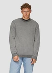 QS Strickpullover Grau/Dunkelgrau/Hellgrau