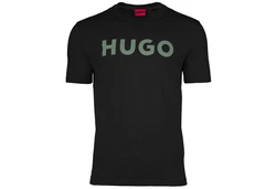 HUGO T-Shirt Dulivio Dunkelgrün/Schwarz/Grün