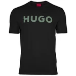 HUGO T-Shirt Dulivio Dunkelgrün/Schwarz/Grün HUGO T-Shirt Dulivio Dunkelgrün/Schwarz/Grün