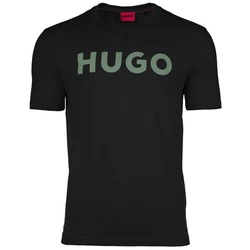 HUGO T-Shirt Dulivio Dunkelgrün/Schwarz/Grün